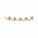 Sizzix Sizzlits Decorative Strip Die, Garland & Vine, Black