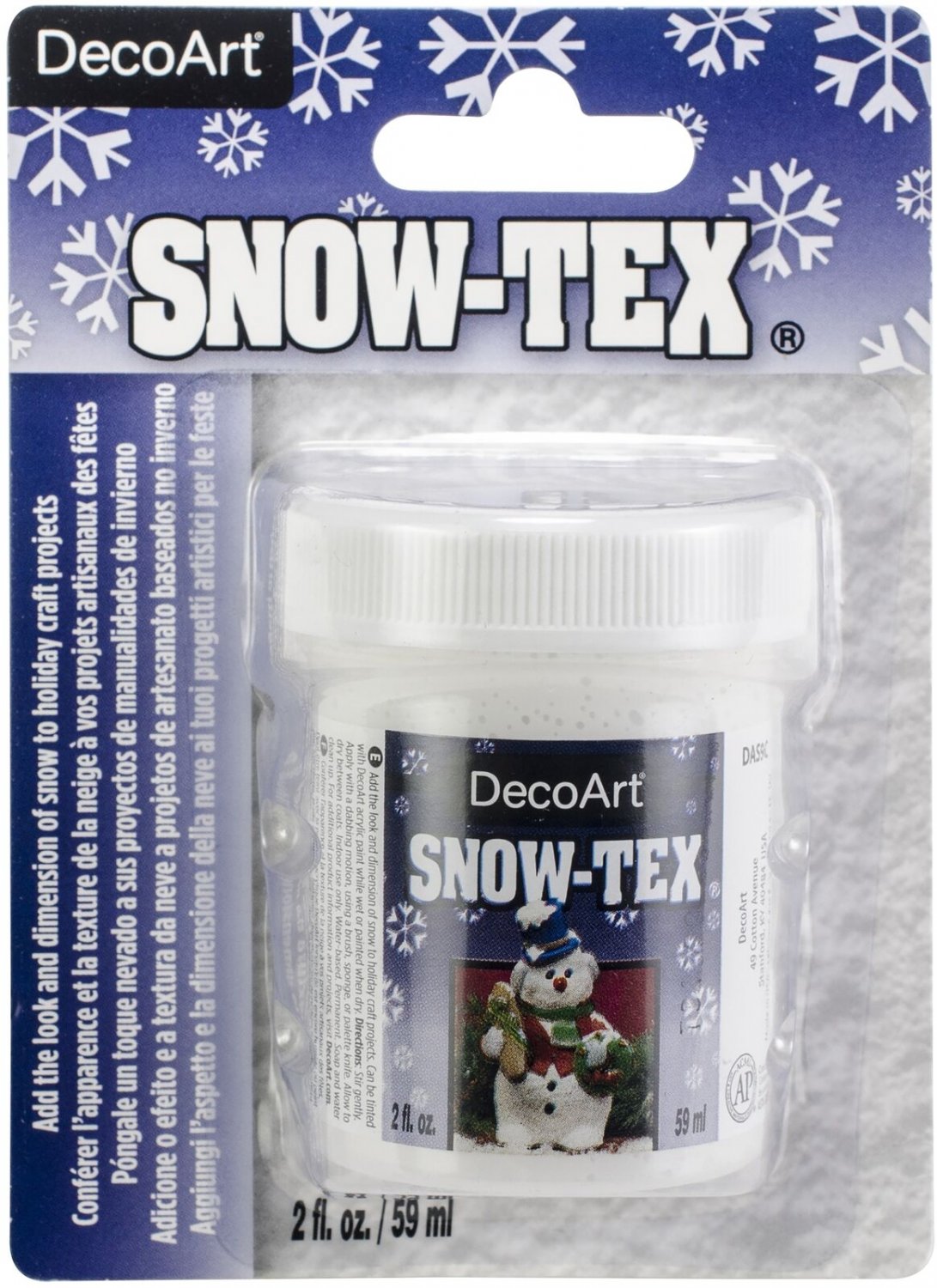 Snow-Tex Carded 2oz-White