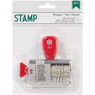 American Crafts Christmas Roller Date Stamp Christmas
