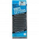 Permanent Adhesive Vinyl Letters 6 94/Pkg-Black
