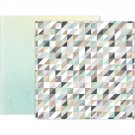 American Craft Pk Paislee Take Me Away Collection 12 X 12 Double Sided Paper 18