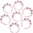 Darice Baby Bracelet Pink 1.5 Inches