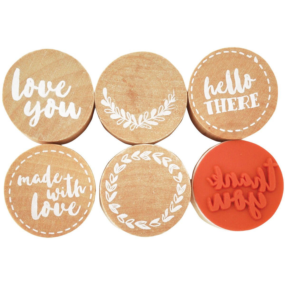 kaiser Craft Lucky Dip Collection Cling Mounted Rubber Stamps Just For You