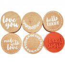 kaiser Craft Lucky Dip Collection Cling Mounted Rubber Stamps Just For You