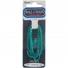 Darice Ball Chain 2.4 mm X 24 Inches Aqua