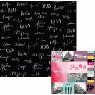 American Craft  Urban Chic Collection 12X12 Double Sided Paper Tres Tres Chic