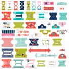 Bella Blvd Holly Jolly Christmas Collection Tabbies