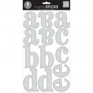 Me And My Big Ideas Silver Glitter Cadence Large AlphabetÂ 