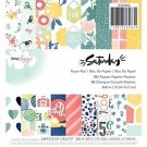 American Craft Saturday Collection 6 X 6 Double Sided Paper Paper Pad