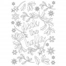 Kaiser Craft Kaiser Colour C6 Gift Card with Envelope Deck The Halls