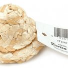 Darice Round Top Straw Hat 2 Inches Natural