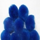 Pepperell Pom Poms Neon Blue 0.5 Inch
