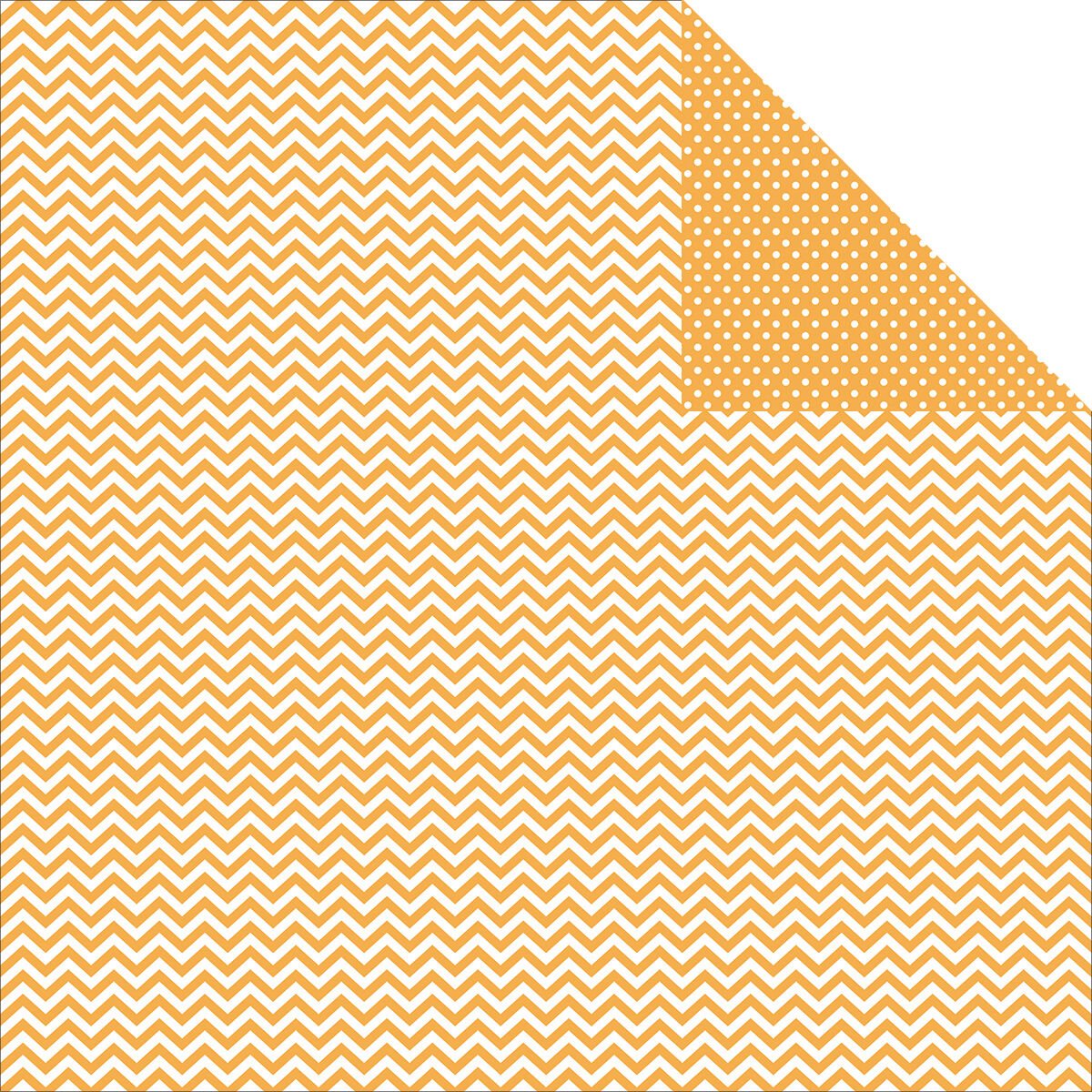Simple Stories Snap Color Vibe Collection Paper 12"x 12" Mustard
