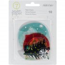 American Crafts Seven Paper Felix Die Cut Acetate Shapes