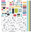 Bella Blvd Oh My Stars Collection 12 X 12 Cardstock Stickers Fundamentals