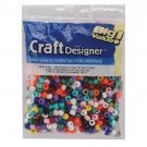Darice Pony Beads Opaque Multicolor 6mm X 9mmÂ 
