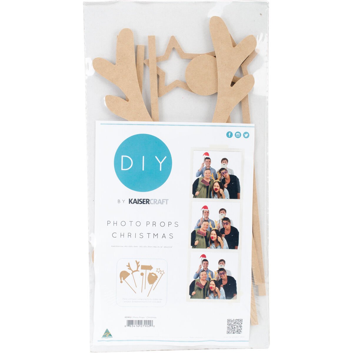 Kaiser Craft Beyond the Page Collection Photo Props Christmas