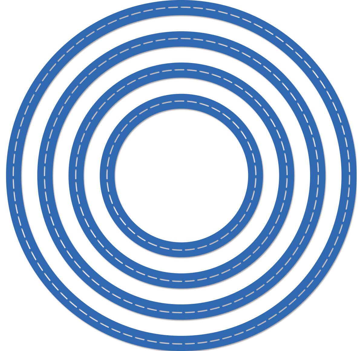 Kaiser Craft Decorative Dies Nesting Stitched Circles