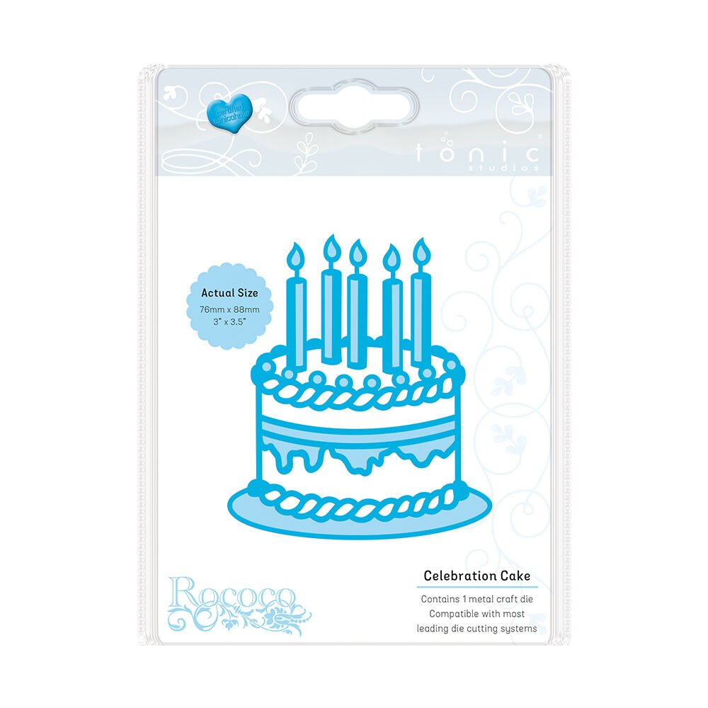 Tonic Studios Celebrations Cake Rococo Dies