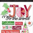 Soft Spoken Themed Embellishmentsjoy To The World