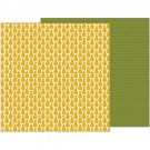 American Craft  Woodland Forest Collection 12X12 Double Sided Paper Pears