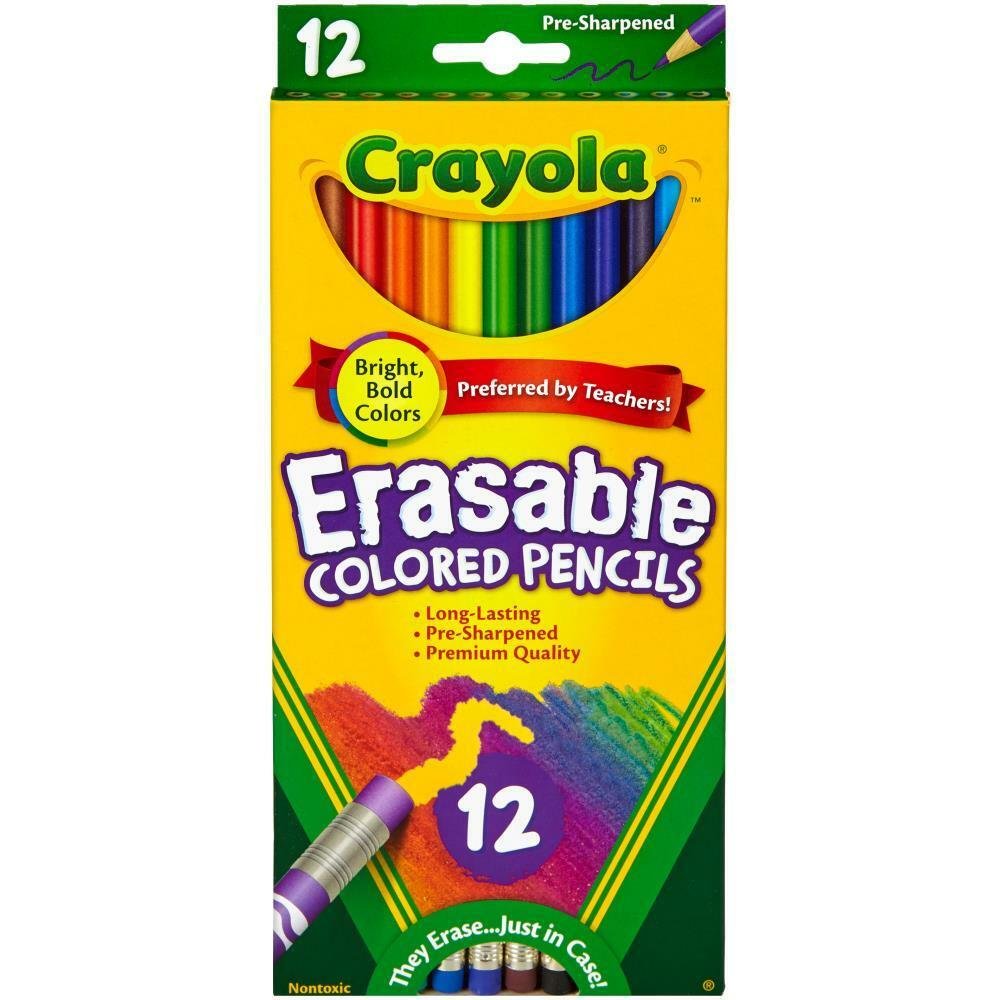 Crayola Erasable Colored Pencils