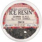 Ranger Ice Resin Glass Glitter Shards Onyx