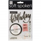 Me And My Big Ideas Soft Spoken Stickers Hooray Birthday
