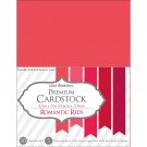 Darice Core'dinations Smooth Cardstock 8.5 X11 Inches Roman Reds Assortment