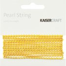 Kaiser Craft Gold Pearl String