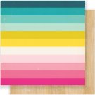 American Craft  Cute Girl Collection 12X12 Double Sided Paper Rabows