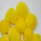 Pepperell  Pom Poms Yellow 0.75Inch