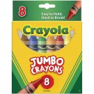 Crayola Jumbo Crayons Peggable Tuck Box