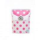 Darice Roomlookz Acrylic Magnetic Bin  Pink Dot
