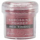 Ranger Embossing Powder, Jar, Red Tinsel