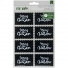 American Crafts Stickers Christmas Chalkboard Label
