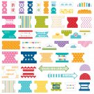 Bella Blvd Oh My Stars Collection Tabbies Colorful