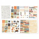 Hello Fall Stickers 4 X6 8 Pkg