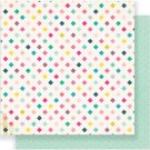 American Craft  Cute Girl Collection 12X12 Double Sided Paper Magical