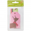 American Crafts Pebbles Holly Jolly Collection Christmas Tags
