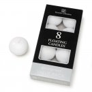 Darice Floating Candles Disk White Unscented