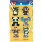 Darice Beanie Boos Stickers Jungle Wiggly Eyes