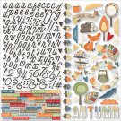 Simple Stories Collection Hello Fall Sticker 12 x 12