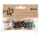 Kaiser Craft Lucky Dip Choc mint Mini Hemp Spool