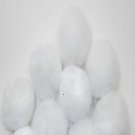 Pepperell Pom Poms White 1.5 Inches