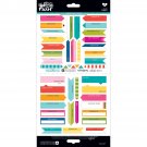 Bella Blvd Illustrated Faith Cardstock Stickers Flag It