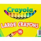 Crayola Large Crayons Lift Lid Box