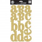 Me And My Big Ideas Ava Prisma Glitter Gold Color Large WordÂ 