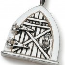 Darice 493774 Fairy Door Metal