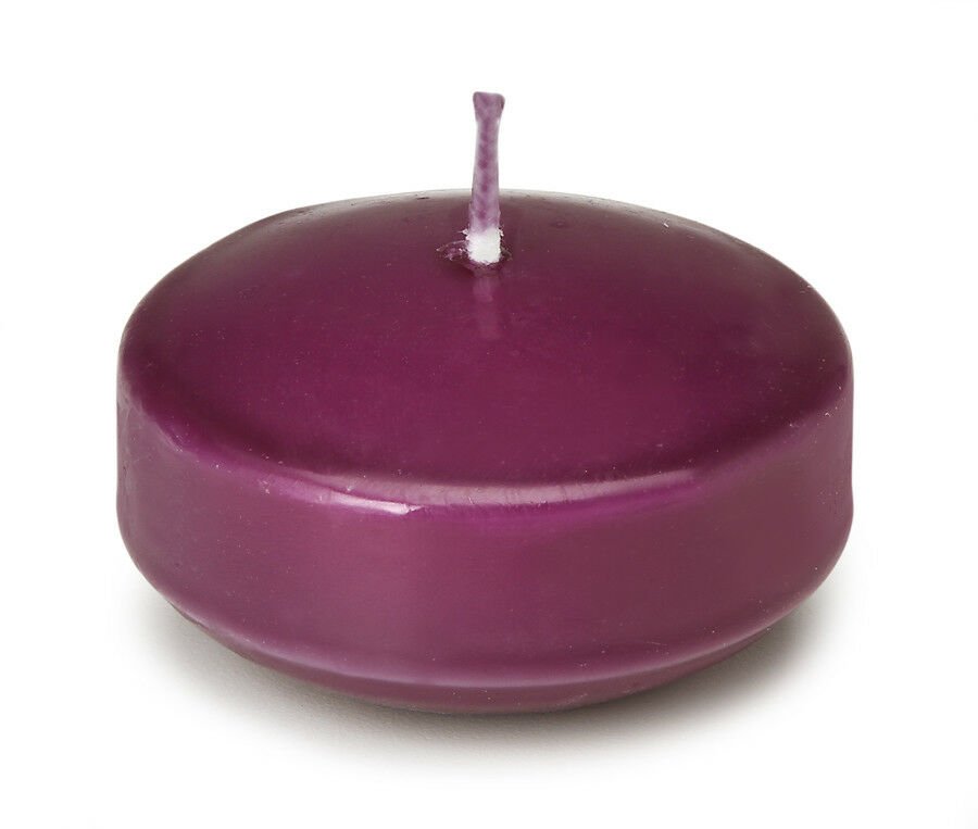 Darice Floating Candles Disk Purple 3 inches